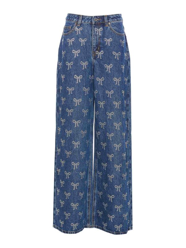 Self Portrait: Jeans boot-cut - Jeans Boot-Cut - Azul