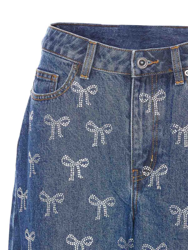 Jeans Boot-Cut - Azul shop online: Self Portrait