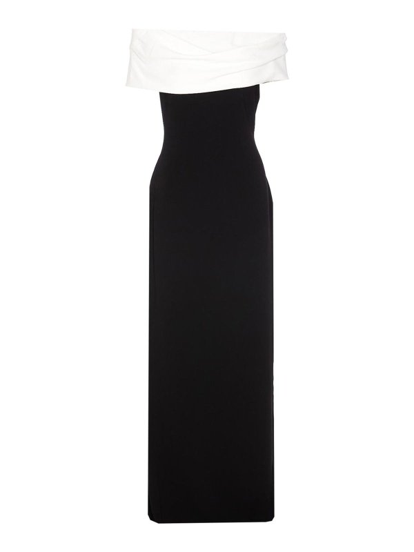 SOLACE LONDON: Maxi robe - Maxi Robe - Noir