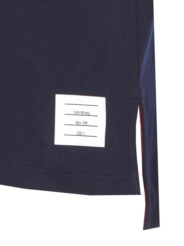 The Best Shops THOM BROWNE: Camisetas - Camiseta - Azul