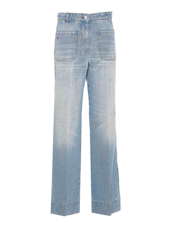 VICTORIA BECKHAM: bootcut jeans - Alina Jeans