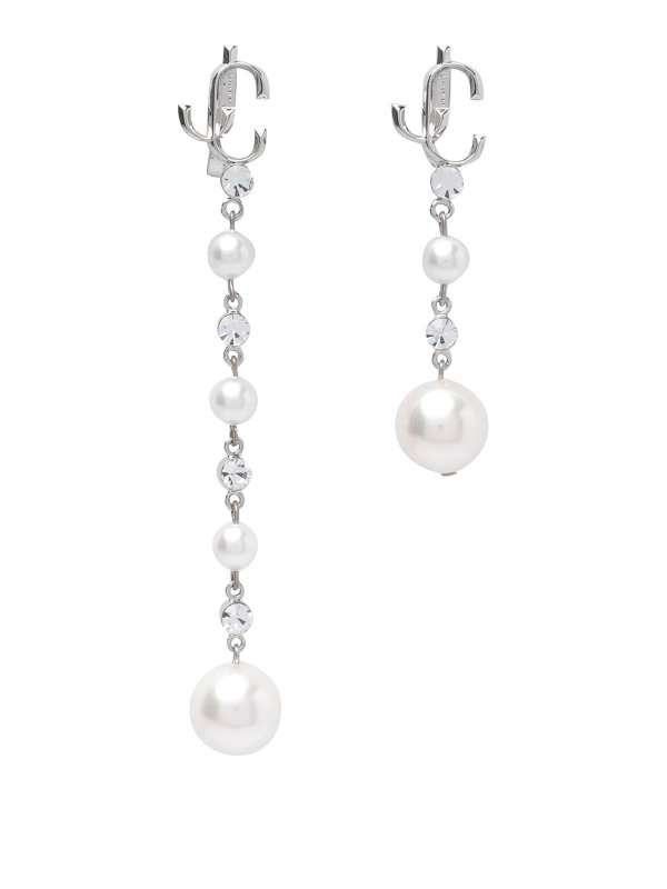 JIMMY CHOO: Pendientes - Pendientes - Plata