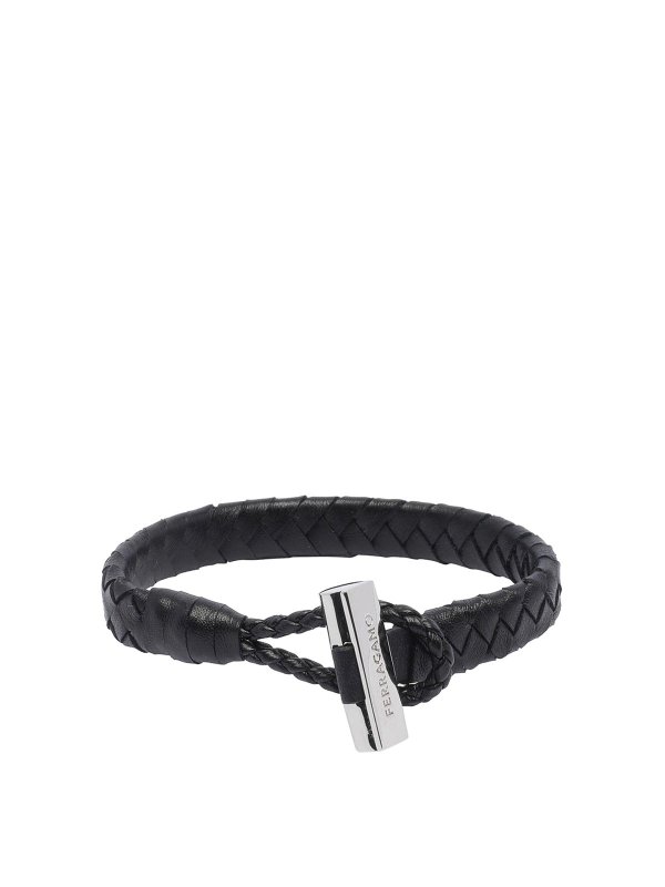 FERRAGAMO: ブレスレット＆バングル - ブレスレット/バングル - 黒