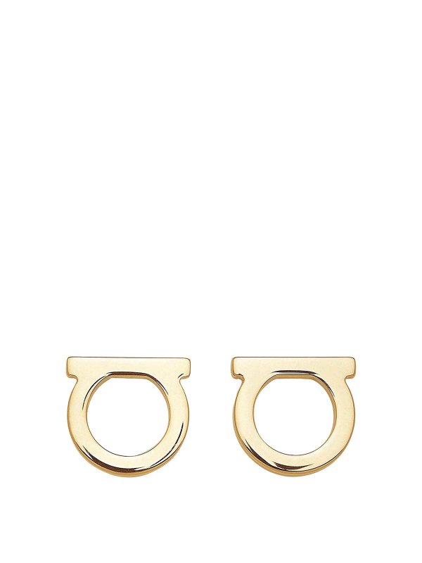 FERRAGAMO: Pendientes - Pendientes - Dorado