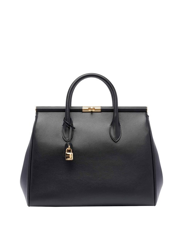 DOLCE & GABBANA: Bolsos Shopping - Bolso Shopping - Negro