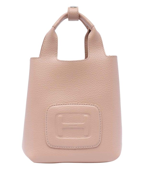 HOGAN: トートバッグ - トートバッグ - ヌードカラー