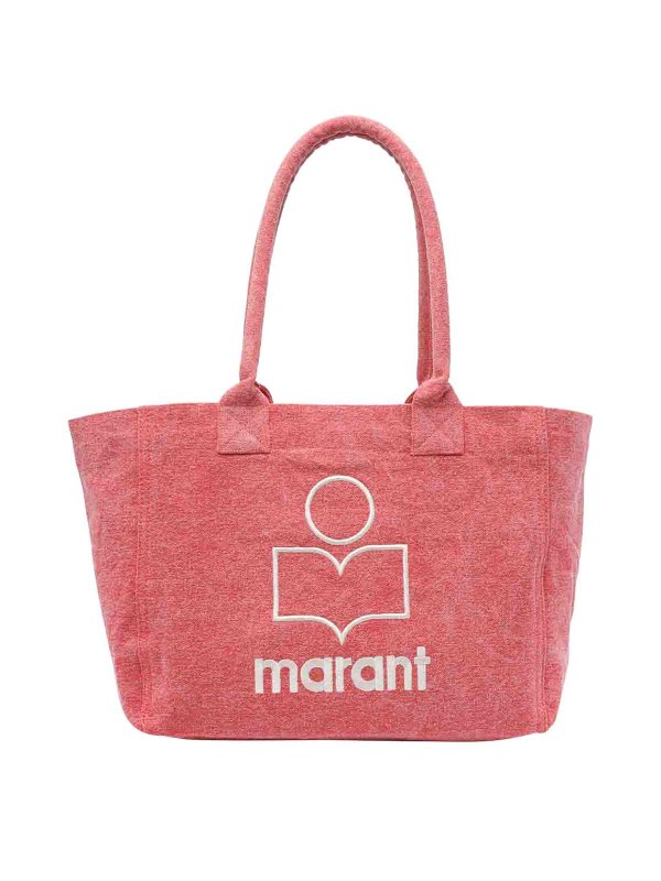 ISABEL MARANT: トートバッグ - トートバッグ - ヌードカラー