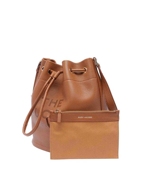 The Leather Large Bucket Bag shop online: MARC JACOBS