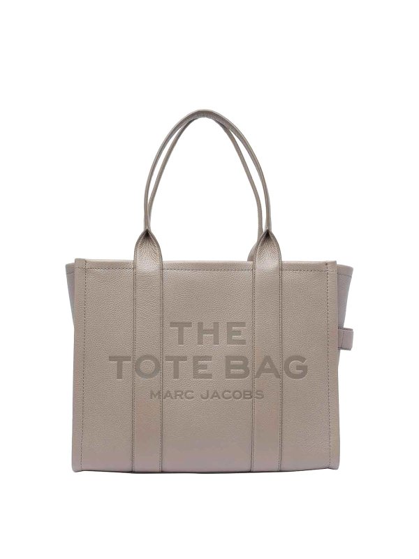 MARC JACOBS: Handtaschen - Shopper - Grau