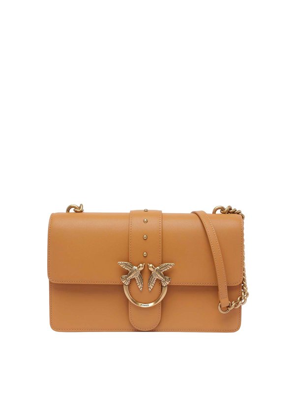 Pinko: クロスボディバッグ - クロスボディバッグ - ブラウン