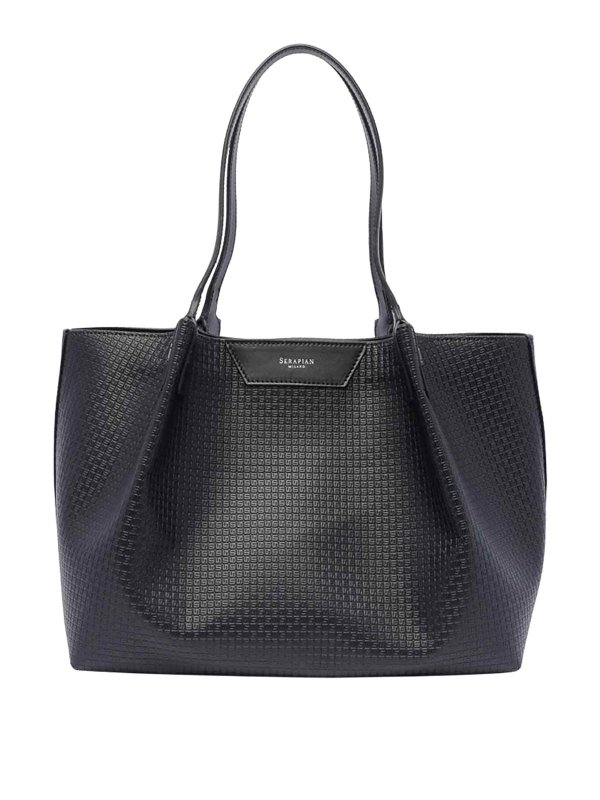 Serapian: クロスボディバッグ - クロスボディバッグ - 黒