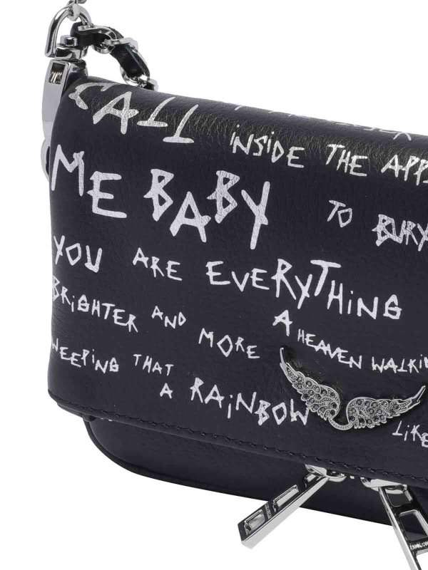 クロスボディバッグ - 黒 shop online: ZADIG&VOLTAIRE