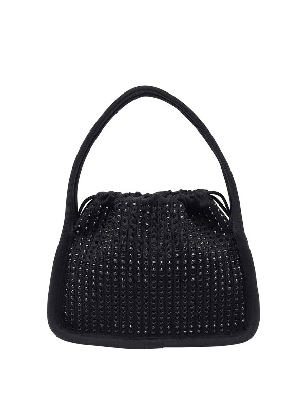 The Best Shops ALEXANDER WANG: クロスボディバッグ - クロスボディバッグ - 黒