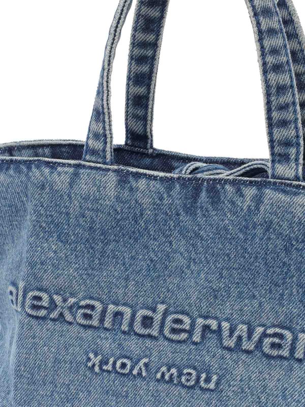 トートバッグ - ブルー shop online: ALEXANDER WANG