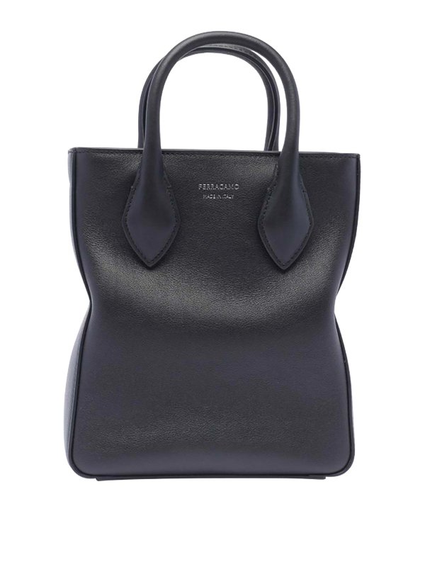 FERRAGAMO: Bolsas bandoleras - Bolsa Bandolera - Negro