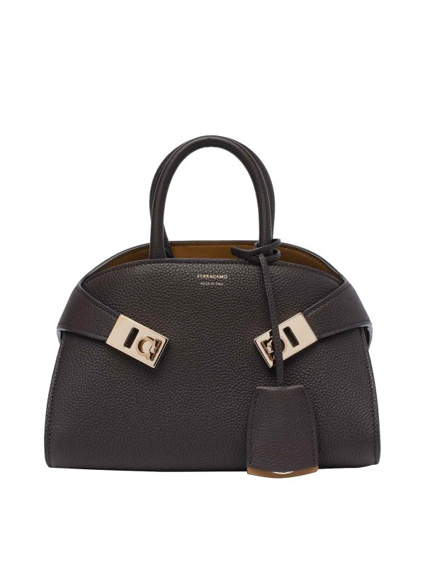 FERRAGAMO: Handtaschen - Shopper - Braun