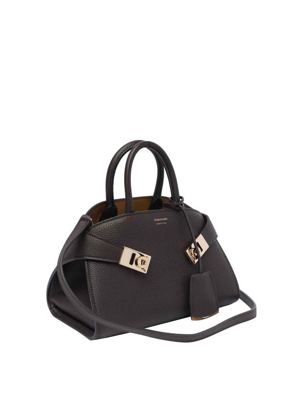 FERRAGAMO: Handtaschen online - Shopper - Braun