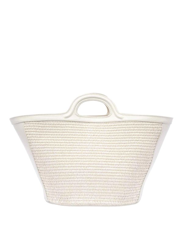 The Best Shops Marni: Sacs à main - Sac Cabas - Blanc