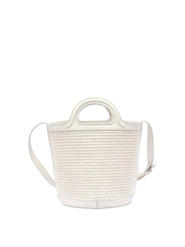 The Best Shops Marni: Bucket-bags - Bucket-Bag - Weiß