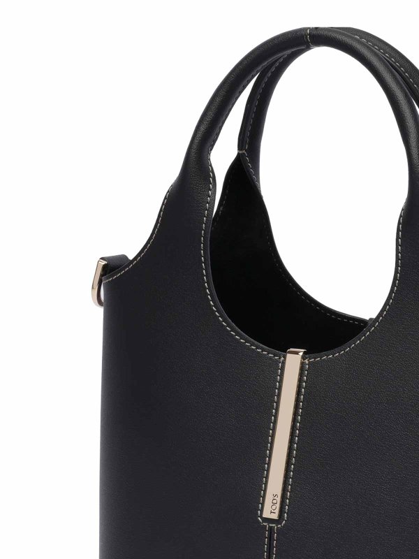 トートバッグ - 黒 shop online: TOD