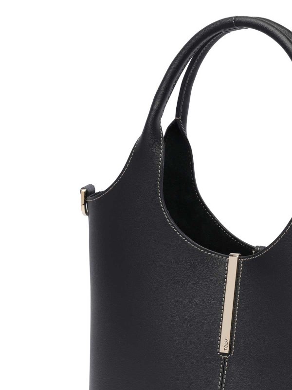 ショルダーバッグ - 黒 shop online: TOD