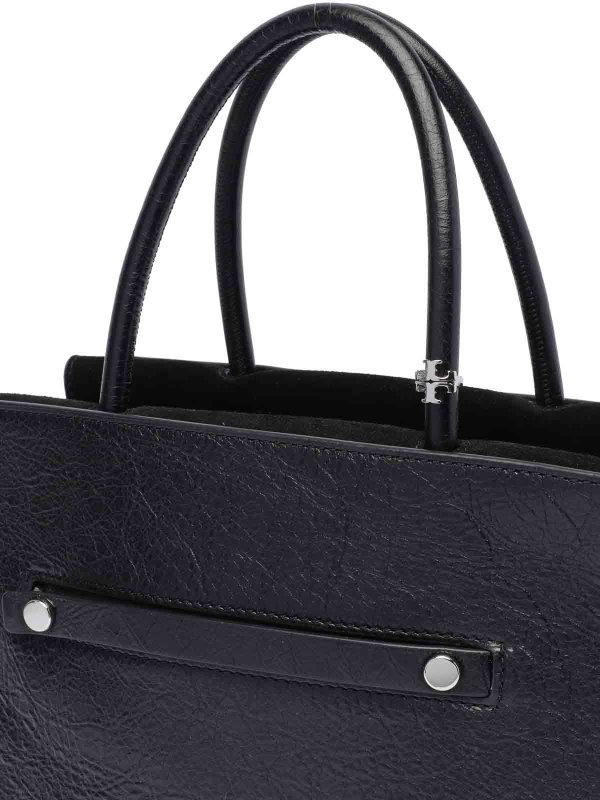 Mercer Distressed Satchel Bag shop online: TORY BURCH