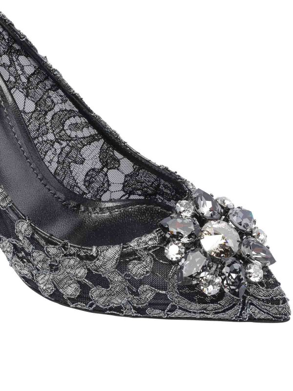 パンプス - グレー shop online: DOLCE & GABBANA