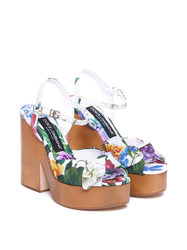 サンダル - 白 shop online: DOLCE & GABBANA