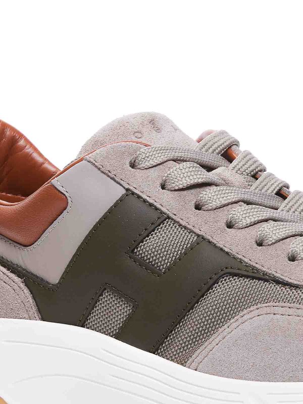 The Best Shops HOGAN: Chaussures de sport - Baskets - Gris