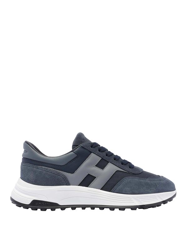 HOGAN: Chaussures de sport - Baskets - Bleu