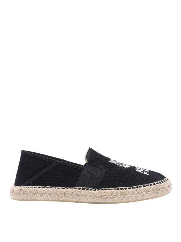 KENZO: Espadrilles - Espadrilles - Noir
