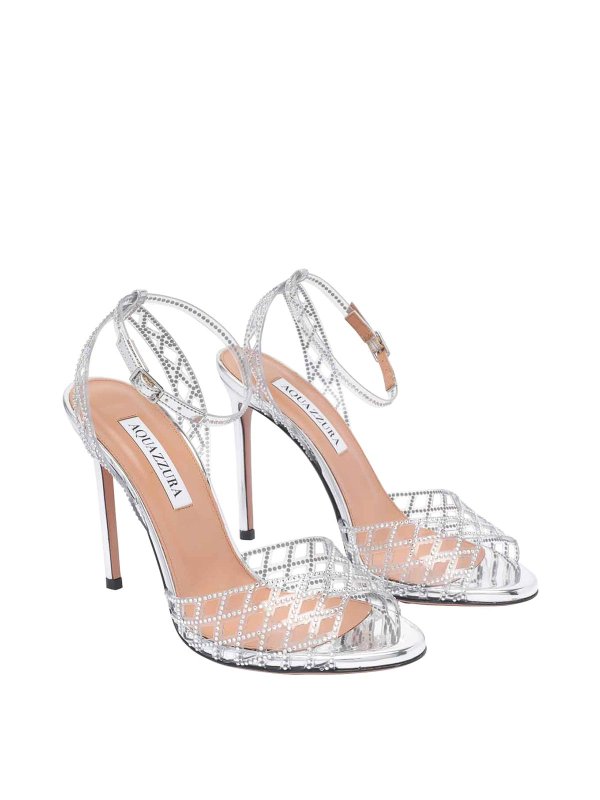 Aquazzura: Escarpins online - Chaussures À Talon - Argent