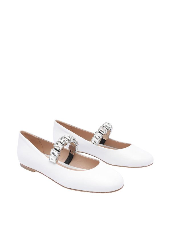 Casadei: flat shoes online - Flash Ballet Flat