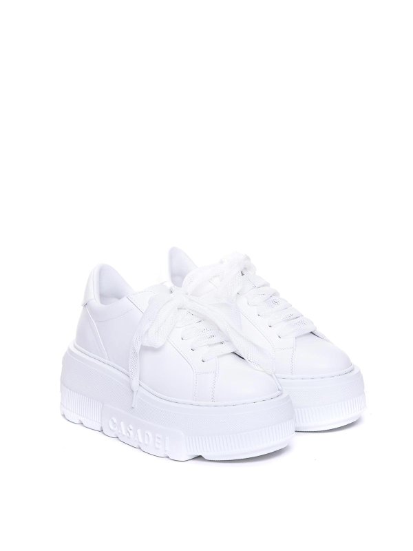 Baskets - Blanc shop online: Casadei