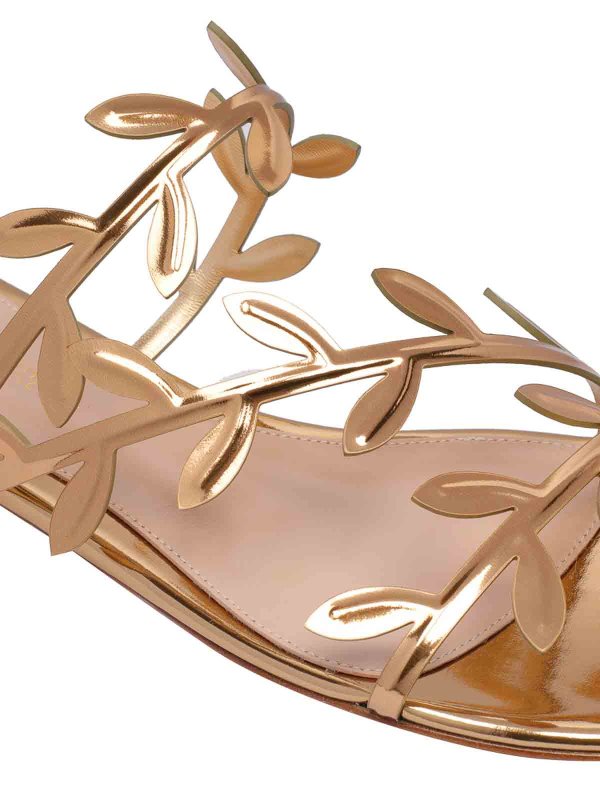 Sandales - Or shop online: Gianvito Rossi