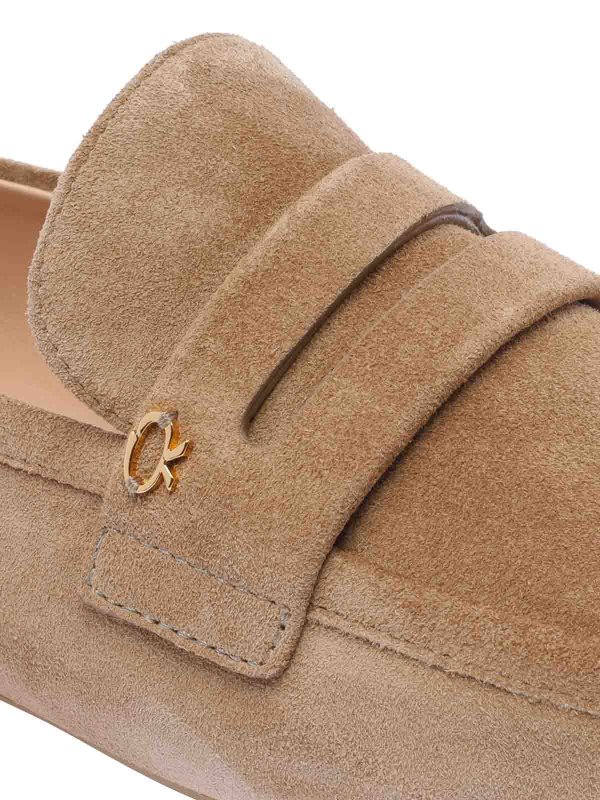 ローファー - ベージュ shop online: Gianvito Rossi