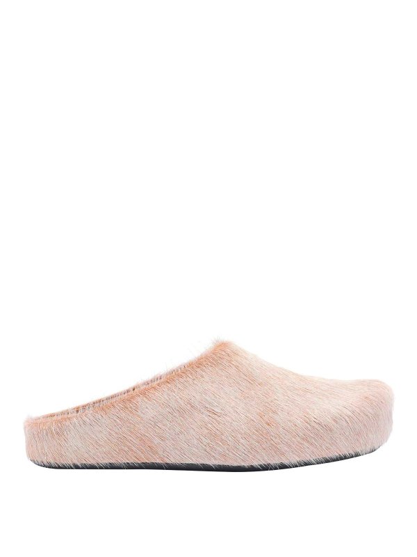 Marni: mules shoes - Long Hair Fussbett Sabot