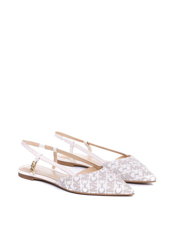 フラットシューズ - 白 shop online: Michael Michael Kors