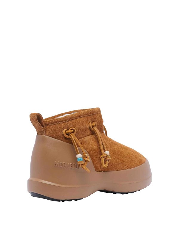 The Best Shops Moon Boot: Bottines - Bottes - Marron