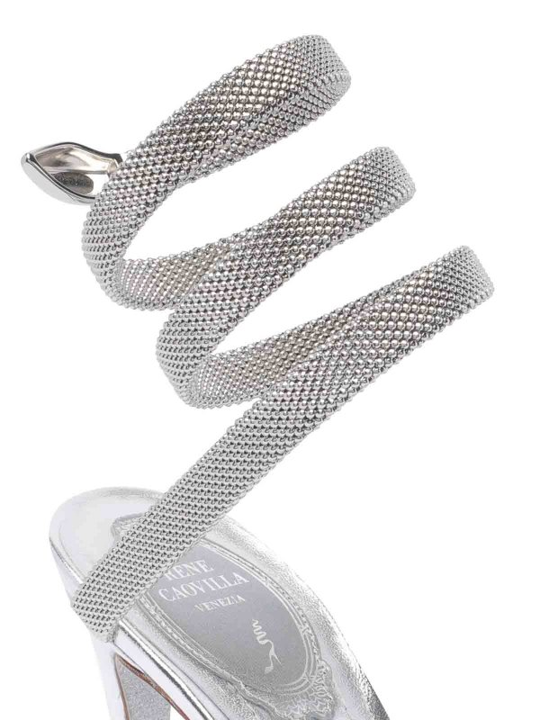 パンプス - 銀 shop online: RENE CAOVILLA