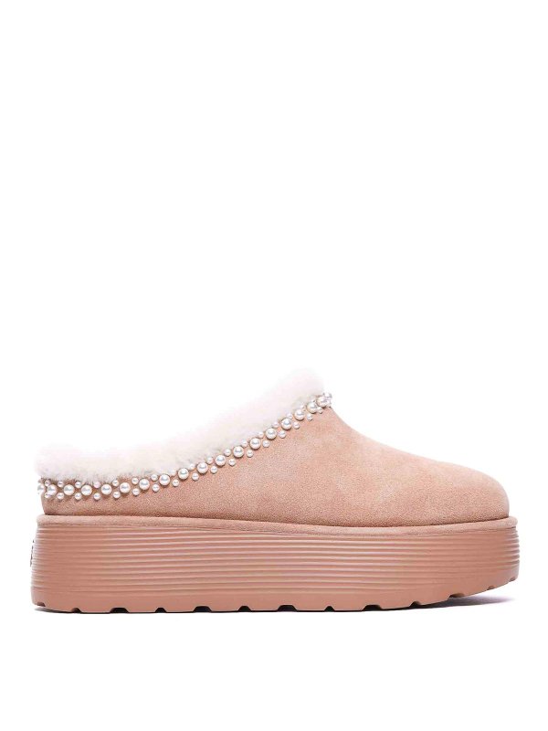 Stuart Weitzman: Mules - Mules - Beige