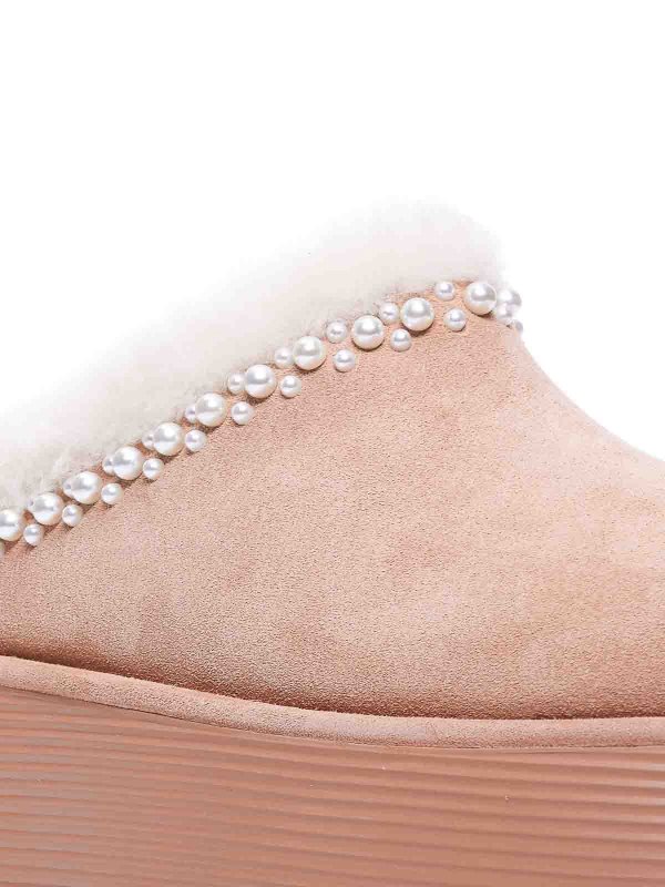 The Best Shops Stuart Weitzman: Mules - Mules - Beige