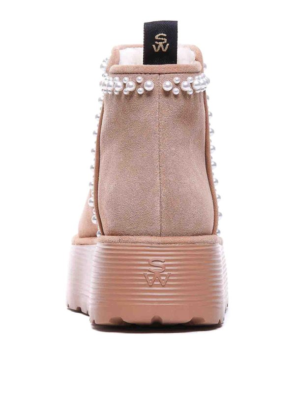 The Best Shops Stuart Weitzman: ankle boots - Nellie Pearl Flatform Booties