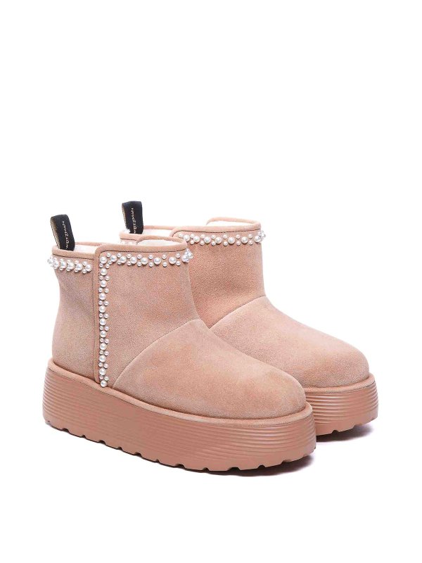 Nellie Pearl Flatform Booties shop online: Stuart Weitzman