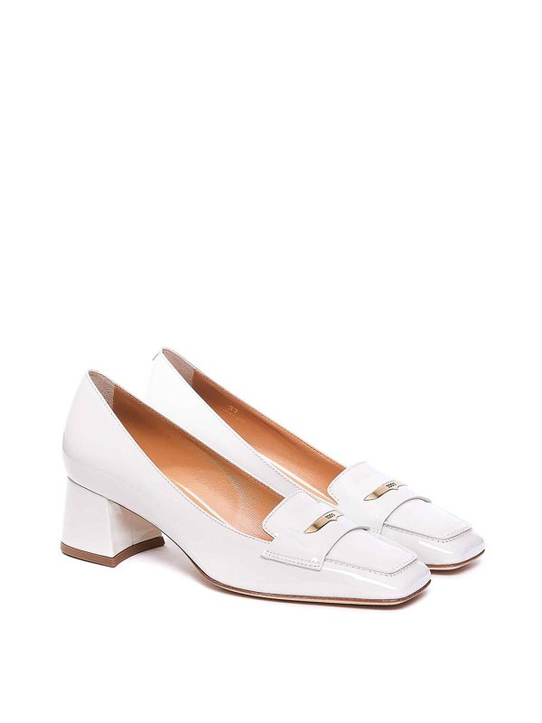 パンプス - 白 shop online: TOD