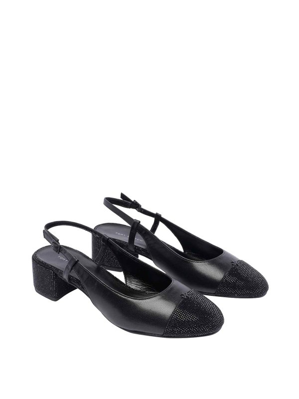 TORY BURCH: court shoes online - Pave Slingback
