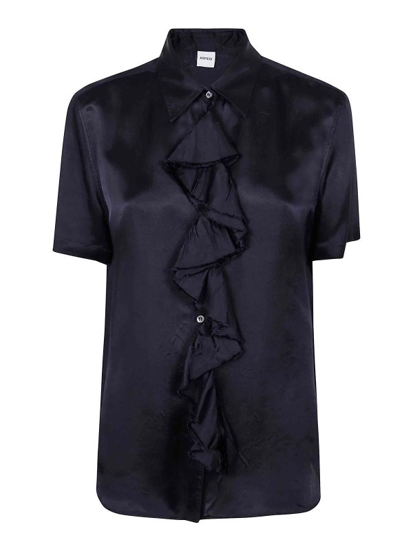 ASPESI: shirts - Fitted Shortsleeves Shirt