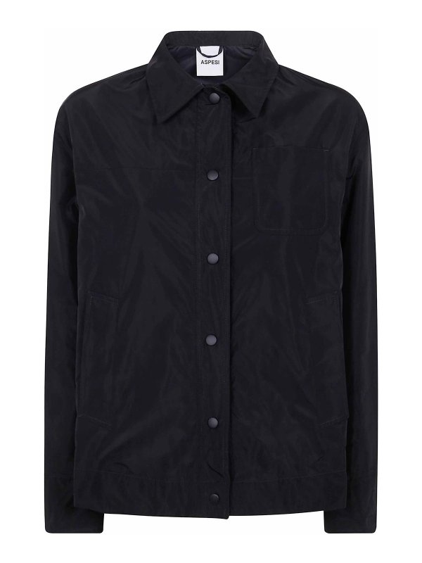 ASPESI: Vestes casuals - Veste Casual - Noir