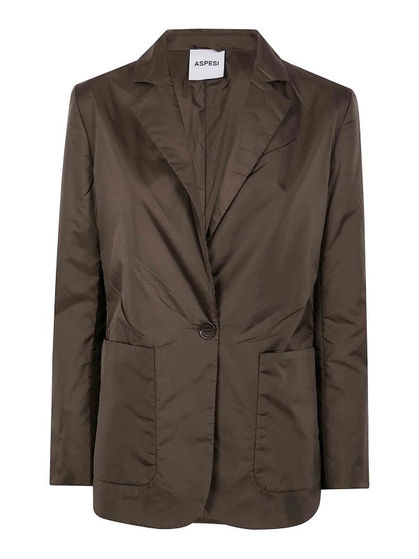 ASPESI: ブレザー - ブレザー - 緑