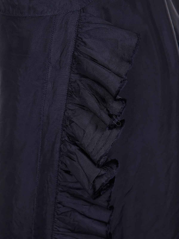 The Best Shops ASPESI: Knielange und Midi Röcke - Midirock - Blau